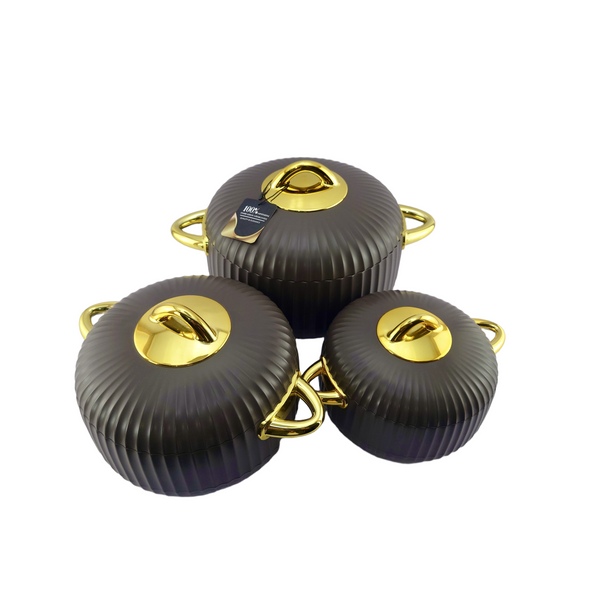 Southwestern Kinno Hotpot Casserole Black | Set of 3