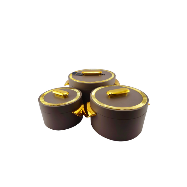 Maxima Hotpot Casserole Brown | Set of 3