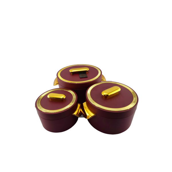 Maxima Hotpot Casserole Red | Set of 3