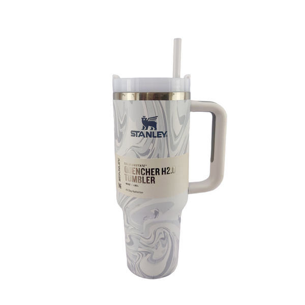 Stanley Travel Mug 40 oz | Rainbow White