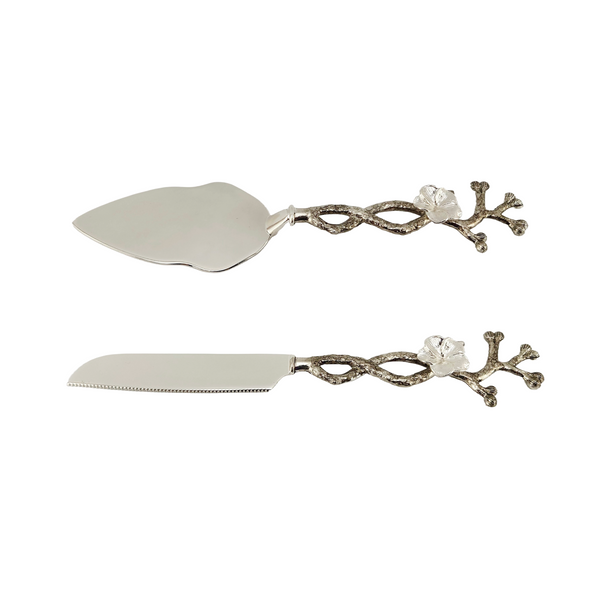 Orchid Knife & Serving Utensil | 2 Piece