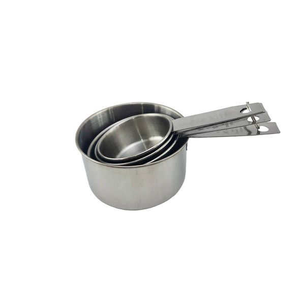 Stainless Steel Measuring Cups | 4 Pc