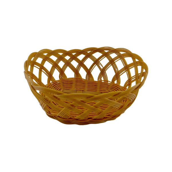 Open Weave Woven Basket